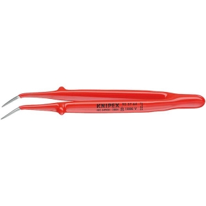 Knipex 92 37 64 Precision Tweezers 150mm Bent Insulated